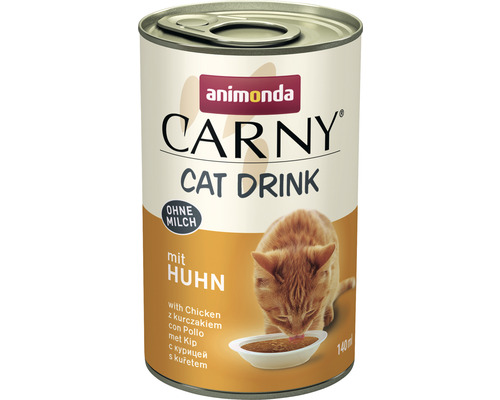 Katzengetränk ANIMONDA Carny Cat Drink mit Huhn 24x140 ml