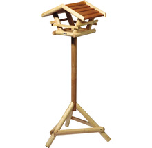 Vogelhaus mit Ständer aus Holz