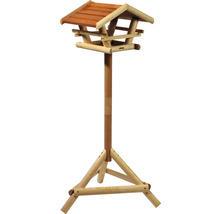 Vogelhaus aus Holz mit Ständer