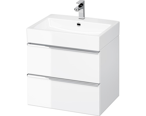 Waschbeckenunterschrank Cersanit Virgo 50,1x59,4x42,7 cm weiß ohne Waschbecken