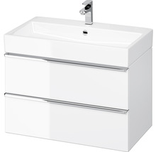 Waschbeckenunterschrank Cersanit Virgo 50,1x79,4x42,7 cm ohne Waschbecken weiß