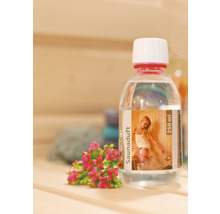 Saunaduft in einer 250 ml Flasche mit Blumen