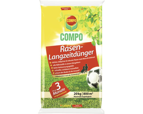 COMPO Rasen-Langzeitdünger 20 kg 800 m²-0