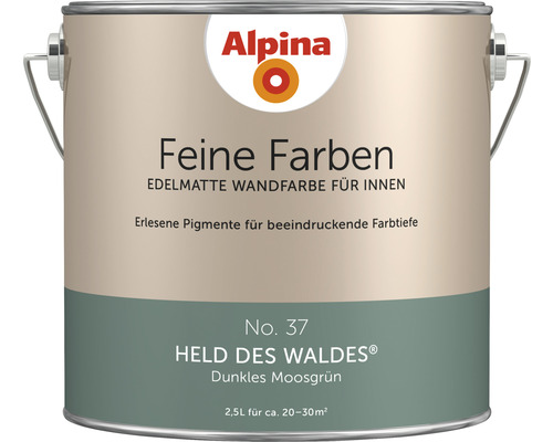 Wandfarben grün