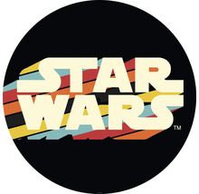 Star Wars Logo auf schwarzem Hintergrund