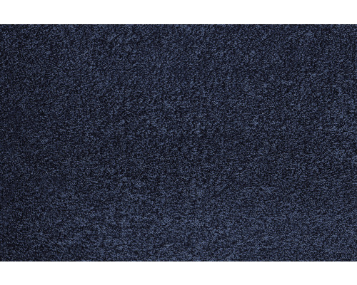 Teppichboden Shaggy Huge Indigo blau FB807 400 cm breit (Meterware)