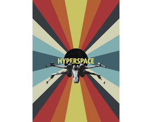 Fototapete Vlies IADX4-029 Into Adventure Star Wars Hyperspace 4-tlg. 200 x 280 cm Star Wars Hyperspace Poster