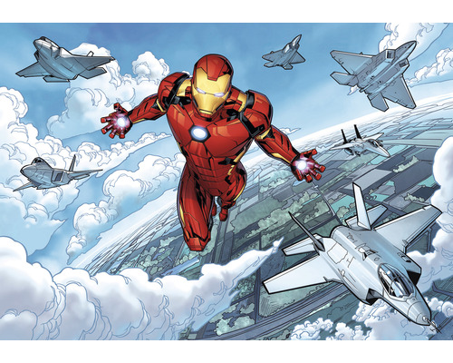 Fototapete Vlies IADX8-062 Into Adventure Iron Man Flight 8-tlg. 400 x 280 cm