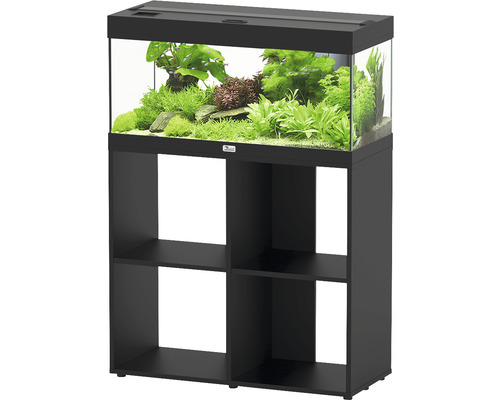 Aquarium mit Unterschrank und Bepflanzung