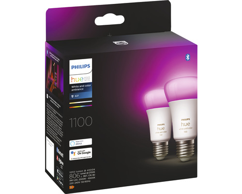 Philips Hue White and Color Ambiente E27 Lampenverpackung