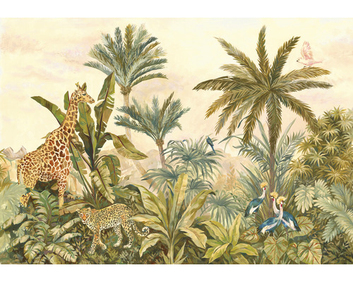 Fototapete Vlies IAX8-0005 Into Adventure Tropical Vintage Garden 8-tlg. 400 x 280 cm