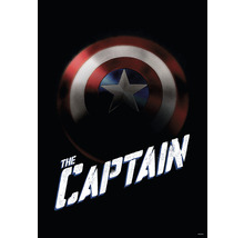 Captain America Schild mit dem Schriftzug The Captain