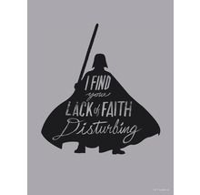 Poster Star Wars Silhouette Quotes Vader 30x40 cm