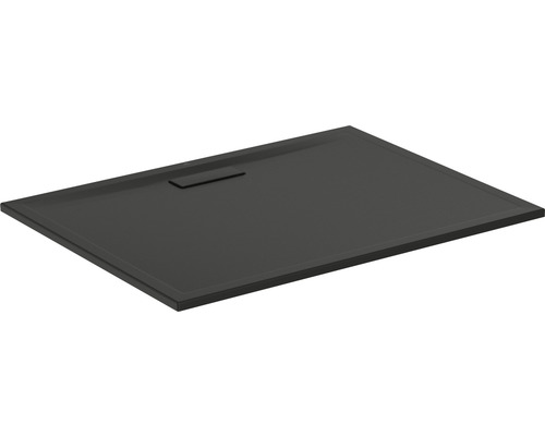 Extraflache Rechteck-Duschwanne Ideal Standard Ultra Flat New 120x90x2,5 cm schwarz matt