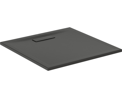 Extraflache Duschwanne Ideal Standard Ultra Flat New 80x80x2,5 cm schwarz matt Quadratische Duschwanne