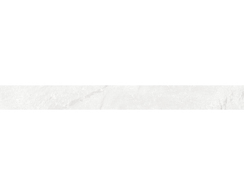 Feinsteinzeug Sockelfliese Geo 7,0x60,0 cm weiß