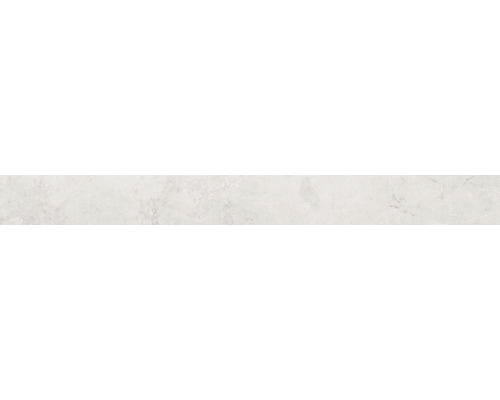 Feinsteinzeug Sockelfliese Ciana Grey7x60 cm hellgrau Fliesenmuster mit Steineffekt