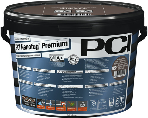 Eimer PCI Nanofug Premium flexibler Fugenmörtel für Fliesen und Natursteine