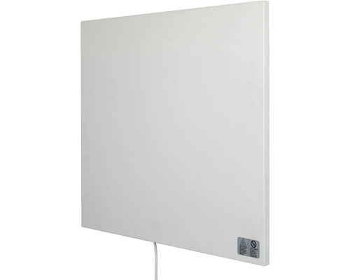 Flacher Heizkörper mit Stromkabel