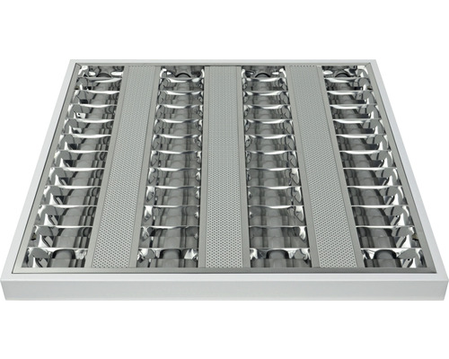 Deckeneinbauleuchte mit Raster