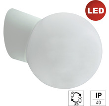 Weiße LED-Wandleuchte mit Schutzart IP40