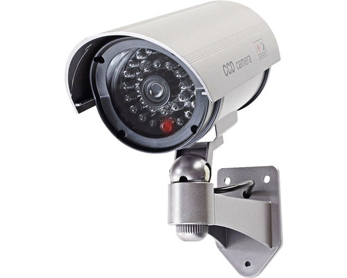 Dummy Überwachungskamera Kamera-Attrappe Blink-LED Alarmanlage Fake Camera  CCTV