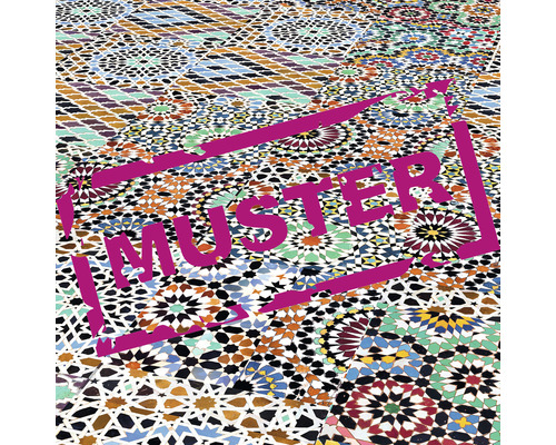 Muster von Fliesen mit orientalischen Mustern