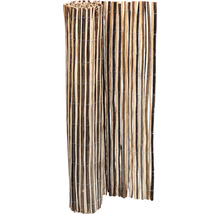 Rollzaun aus Haselnussholz zur Gartengestaltung