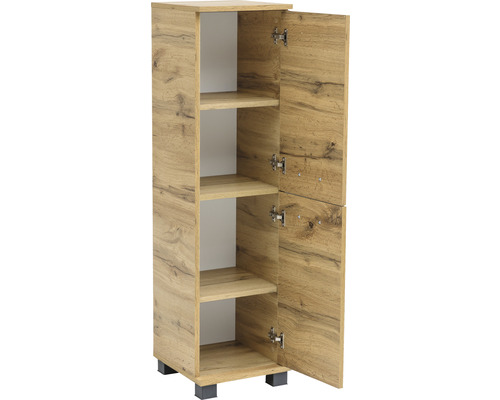 Offener Hochschrank mit Einlegeböden