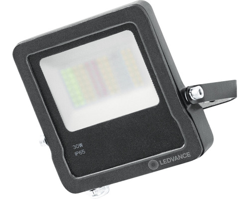 LED Strahler/Spot/Fluter Ledvance FLOOD LED fest verbaut 30 W RGBW Warmweiß IP 65 LED Strahler 30 Watt mit Schutzart IP65