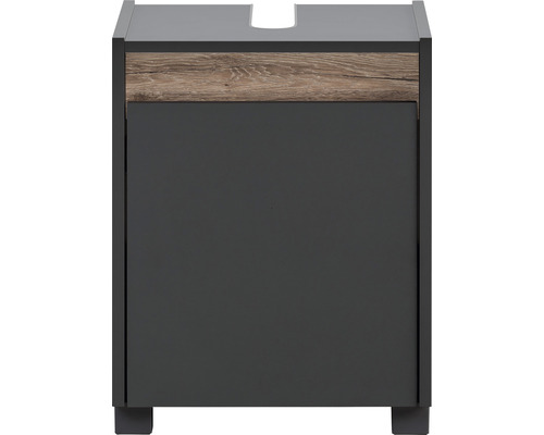 Waschbeckenunterschrank mit einer Schublade und Aussparung für das Waschbecken