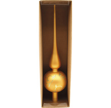 Christbaumspitze mit Ornamenten in einer Verpackung