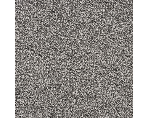 Teppichboden Kräuselvelours Percy grau FB77 400 cm breit (Meterware)