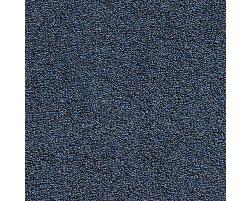 Teppichboden Shaggy Percy blau FB85 400 cm breit (Meterware) Nahaufnahme eines blauen Teppichbodens