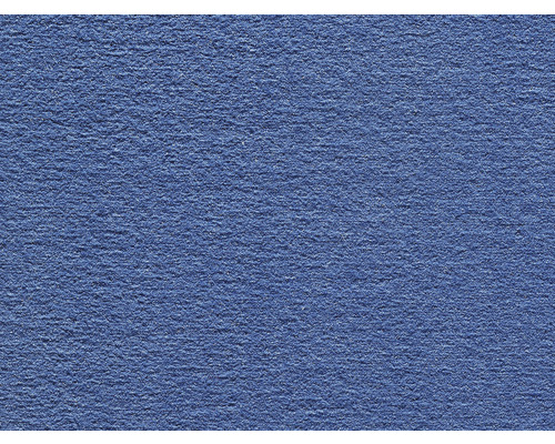 Teppichboden Velours Hedwig blau FB74 500 cm breit (Meterware)