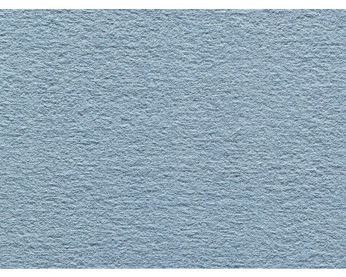 Teppichboden Velours Hedwig himmelblau FB79 500 cm breit (Meterware)