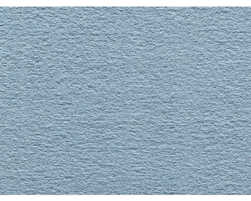 Teppichboden Velours Hedwig himmelblau FB79 400 cm breit (Meterware) Tapete mit feiner Struktur
