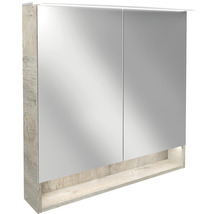 Spiegelschrank mit zwei Türen und Ablagefach