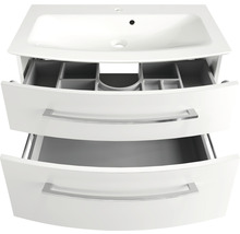 Waschtischunterschrank mit zwei offenen Schubladen