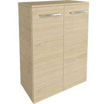 Unterschrank mit zwei Türen und Griffen