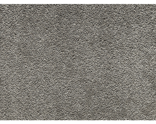 Teppichboden Shaggy Tulip grau FB93 500 cm breit (Meterware) Nahaufnahme einer Putzoberfläche