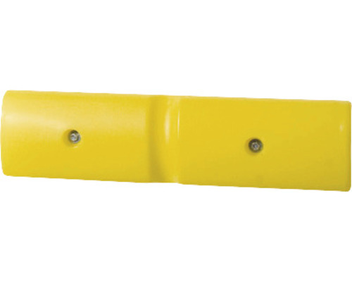 Gelber Anfahrschutz aus Gummi
