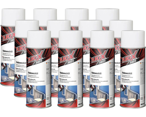 Multifunktionsöl Spray Puro-X S605 400 ml 12 Stück Mehrzwecköl in Spraydosen, 400 ml, im Set