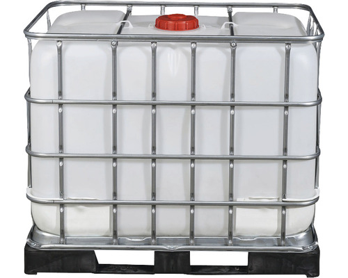 IBC Container mit Gitterbox und Palette