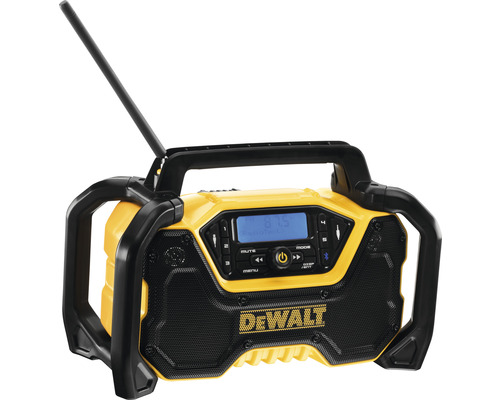 Akku-und Netz Radio DeWalt DCR029-QW 230 V oder Akku (10,8 / 12 / 14,4 / 18 V), Solo (Ohne Akku und ohne Ladegerät)