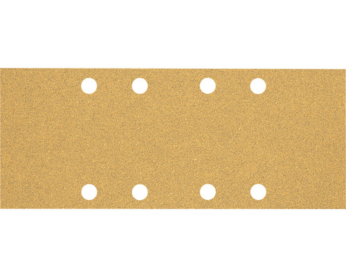 Schleifblatt für Schwingschleifer Bosch, 93x230mm, Korn 60 80 120, 8-Loch, 10 Stück Schleifpapier mit acht Löchern