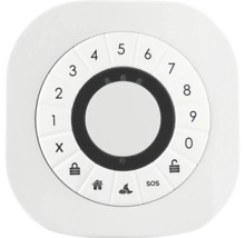Alarmzentrale mit Zahlentasten und Funktionssymbolen
