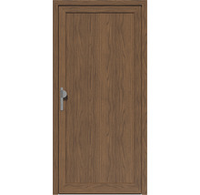 Holztür mit Türgriff