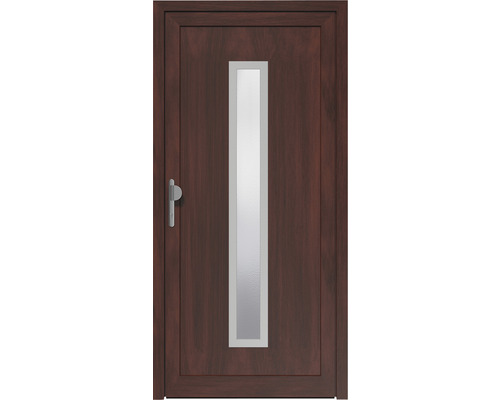 Haustür mit Glaseinsatz