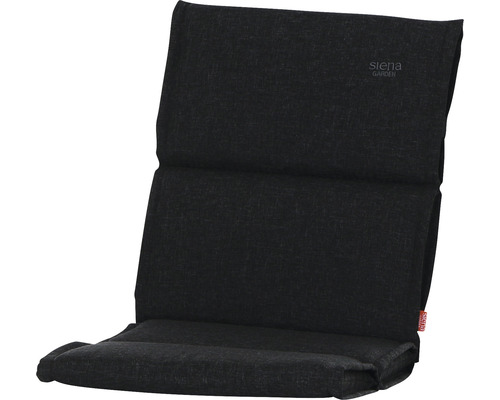 Sesselauflage Stella 96 x 46 cm anthrazit Auflage für Gartenliegen